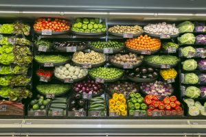 Vitrine murale réfrigérée fruits et légumes