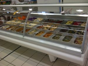 vitrine pour snacking restauration chaud ou froid