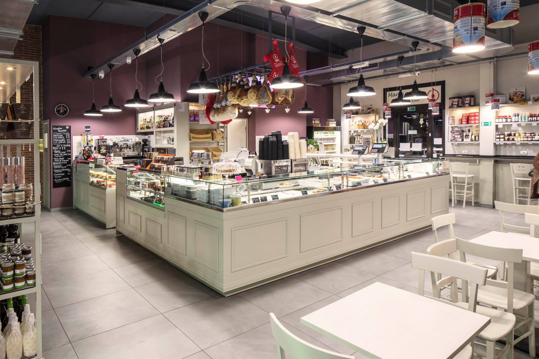 concept refrigéré design point de vente snacking